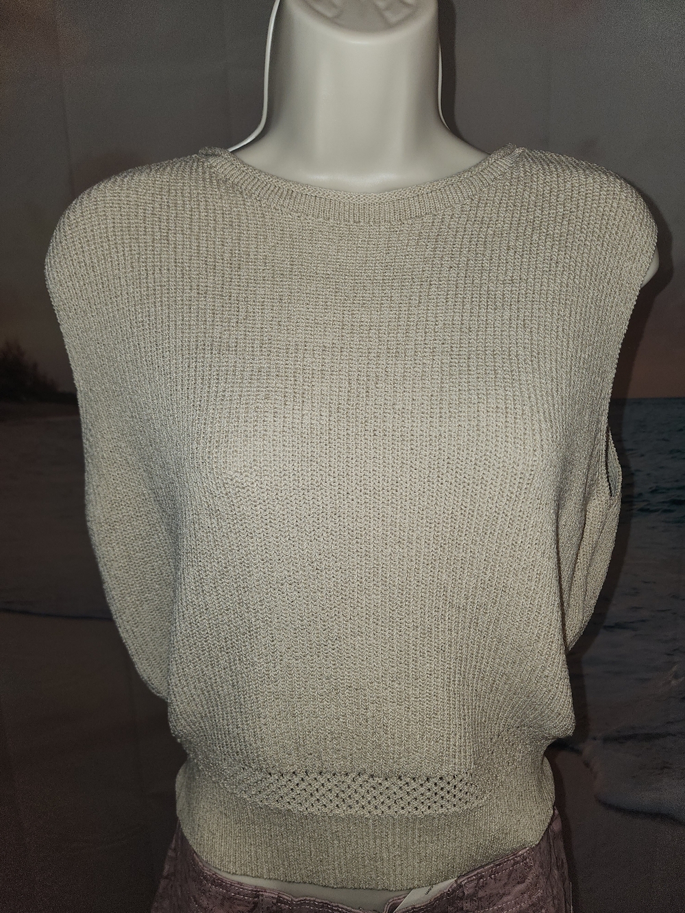 COMMENSE Classic Cream Knit Women’s Sweater